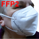 50 x Atemschutzmaske FFP2 NR D mit Gummiband CE 1437 Zertifiziert