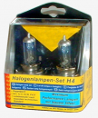 1 x Halogenlampen Set H4 Blue Light 12Volt Maximum Performance (2 Glühlampen)